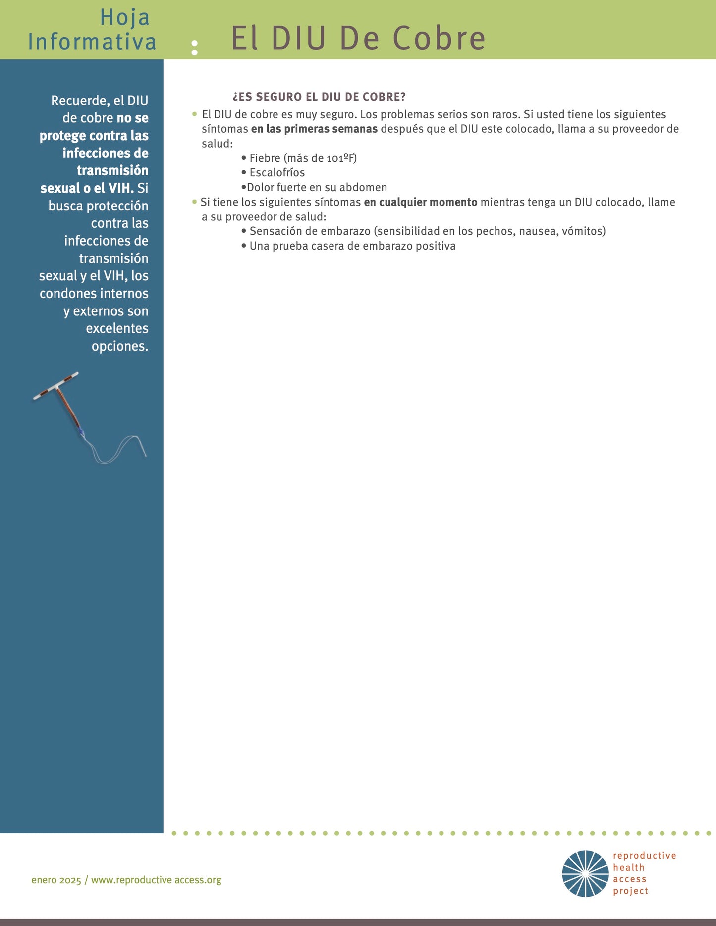 Copper IUD User Guide