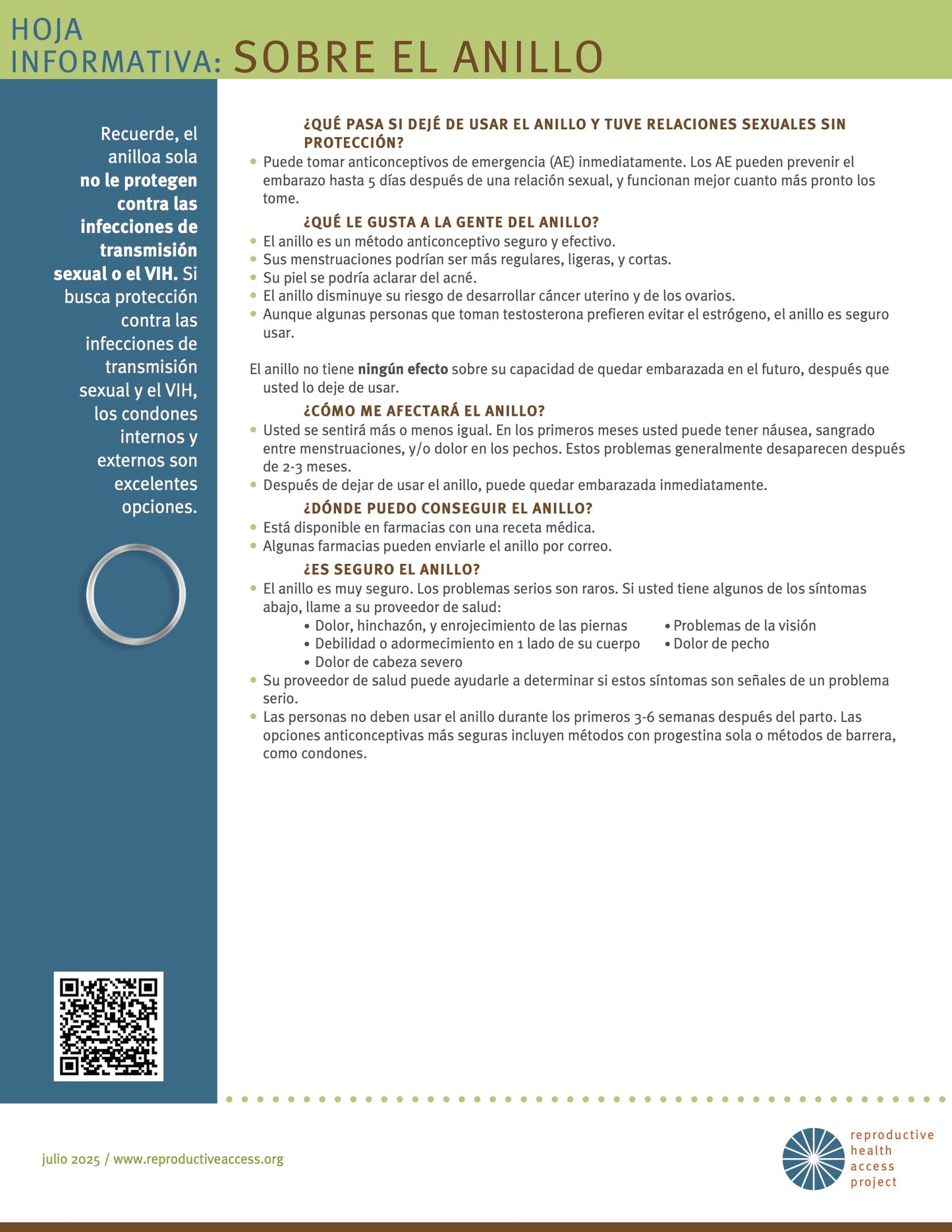 Ring User Guide