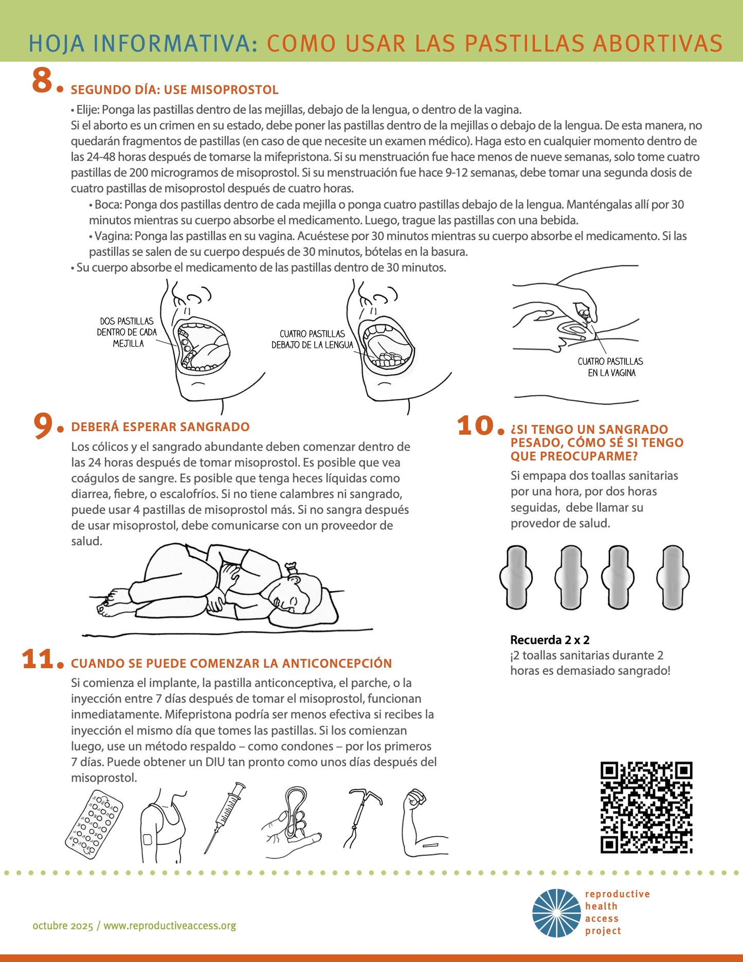 How To Use Abortion Pills Fact Sheet