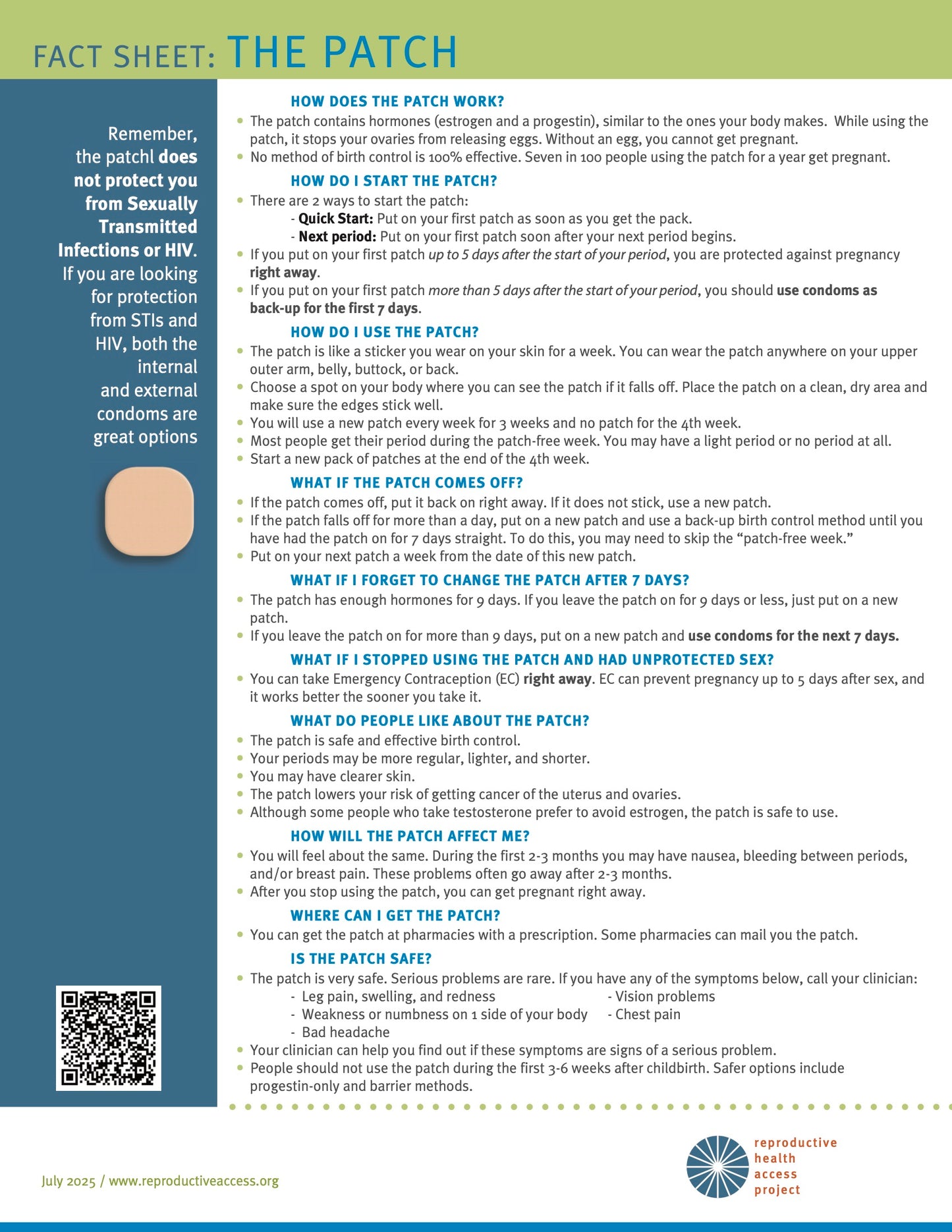 Birth Control Resource (Expanded) Pack